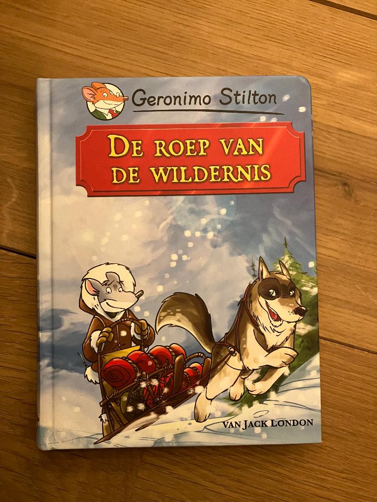 Geronimo Stilton - De roep van de wildernis, Ophalen of Verzenden, Zo goed als nieuw, Geronimo Stilton, Fictie algemeen