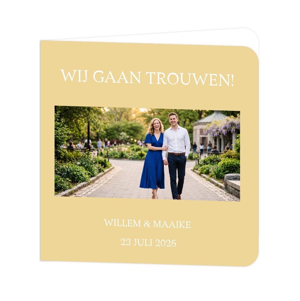 Huwelijks uitnodiging- Trouwkaart - Jubileumkaart, Vêtements | Femmes, Vêtements de mariage & Accessoires de mariage, Envoi, Neuf