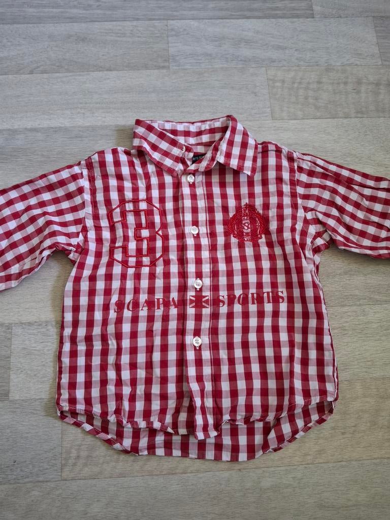 Hemdje Scapa Sports maat 80, Gebruikt, Ophalen of Verzenden, Overhemdje of Bloesje, SCAPA SPORTS.