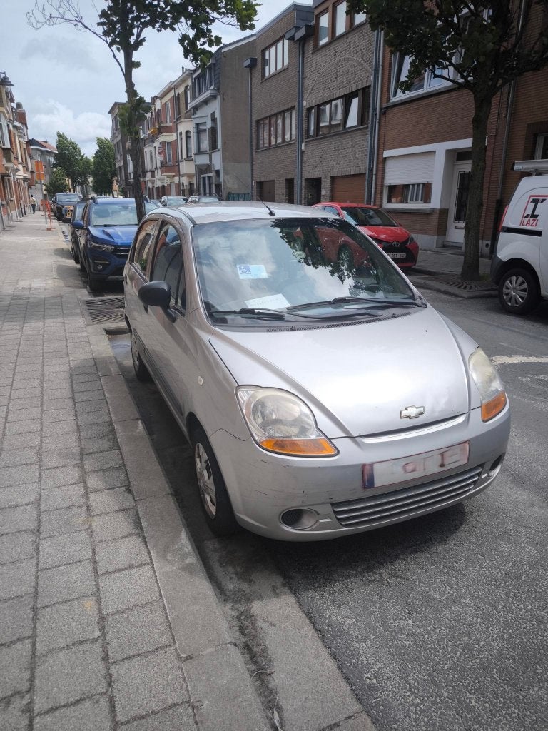 Chevrolet Matiz 0.8 Essence 2007 Euro 4, Autos, Chevrolet, Argent ou Gris, Achat, Matiz, Boîte manuelle