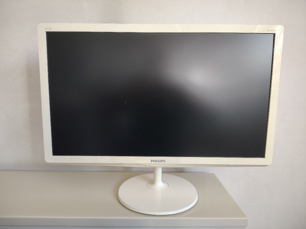 Scherm Philips 247E6EDAW  - 24 inch, Ophalen, Gebruikt, DVI