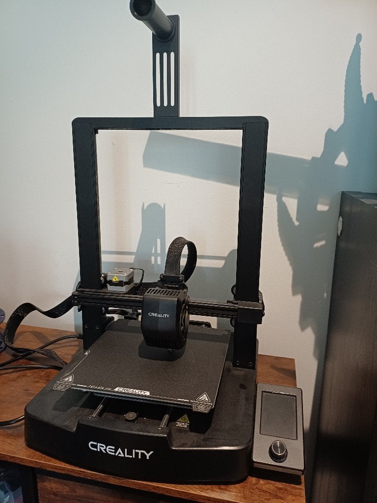 Creality Ender 3 V3 SE 3D-printer + filament + hoes, Informatique & Logiciels, 3D Imprimantes, Utilisé, Filament, Enlèvement