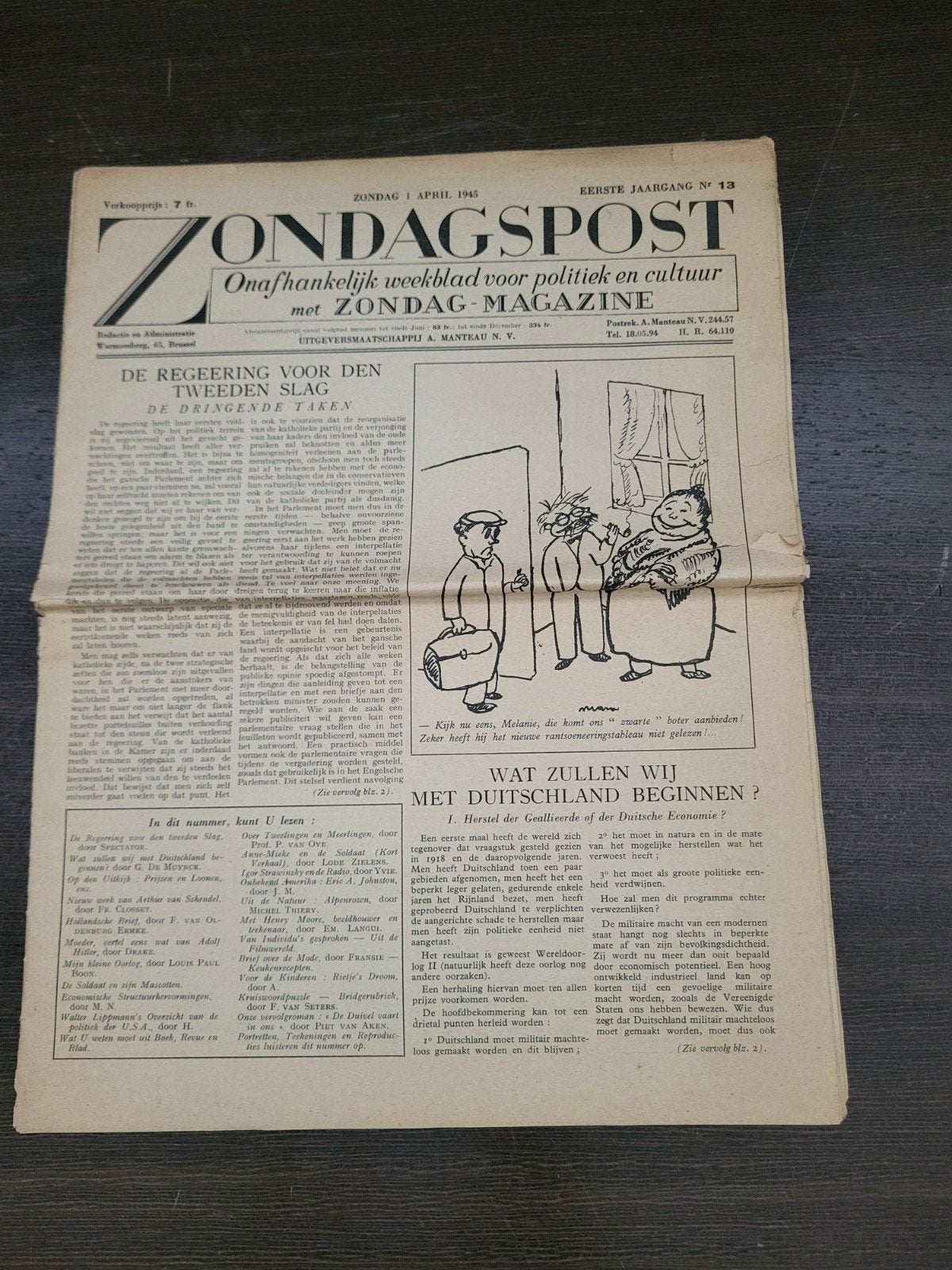 Louis Paul Boon Mijn kleine oorlog in Zondagspost, Ophalen of Verzenden