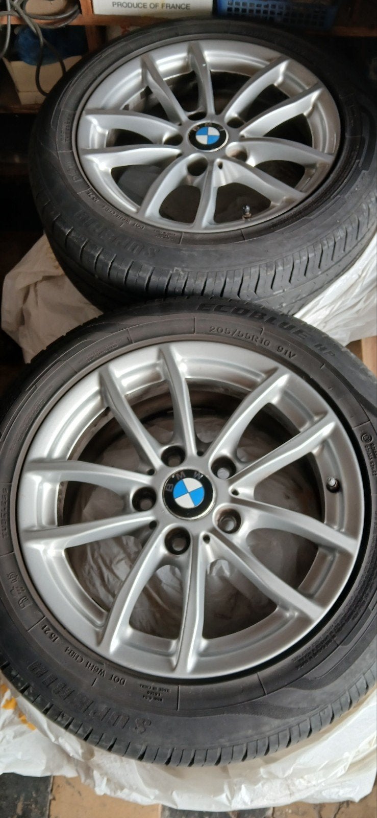 Jantes Bmw 16" + pneus 205 55 16, Pneus été, Pneu(s)