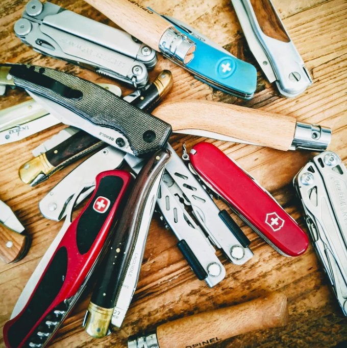 GEZOCHT: Collecties zakmessen en multitools ter overname, Ophalen of Verzenden, Gebruikt