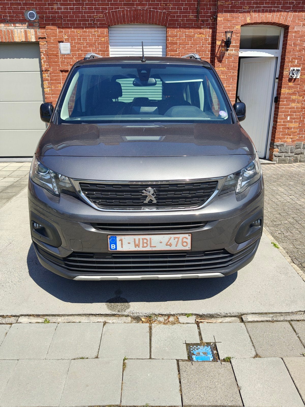 Peugeot rifter long. Donker grijs., Autos, Cruise Control, Achat, 5 portes, Automatique