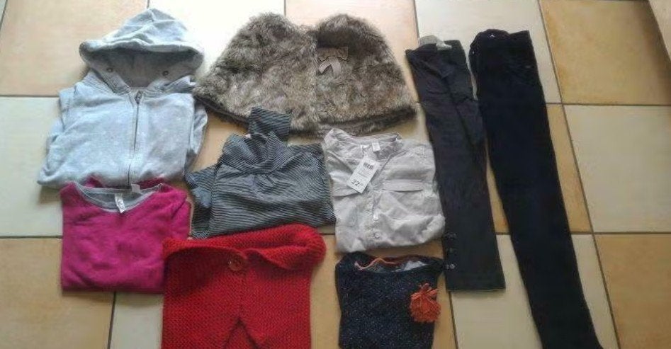 Lot de 9 vêtements fille 8 ans, Enlèvement ou Envoi, Comme neuf, Fille, Okaidi