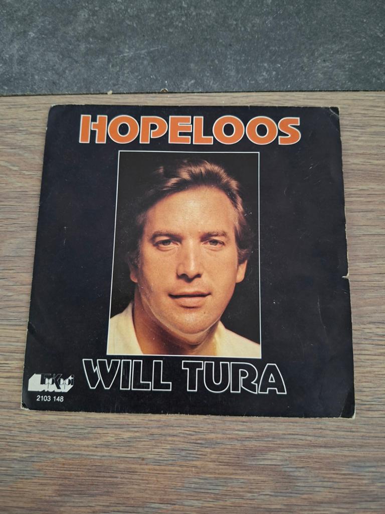 7' vinyl singel van will tura, Cd's en Dvd's, Vinyl | Wereldmuziek, Ophalen