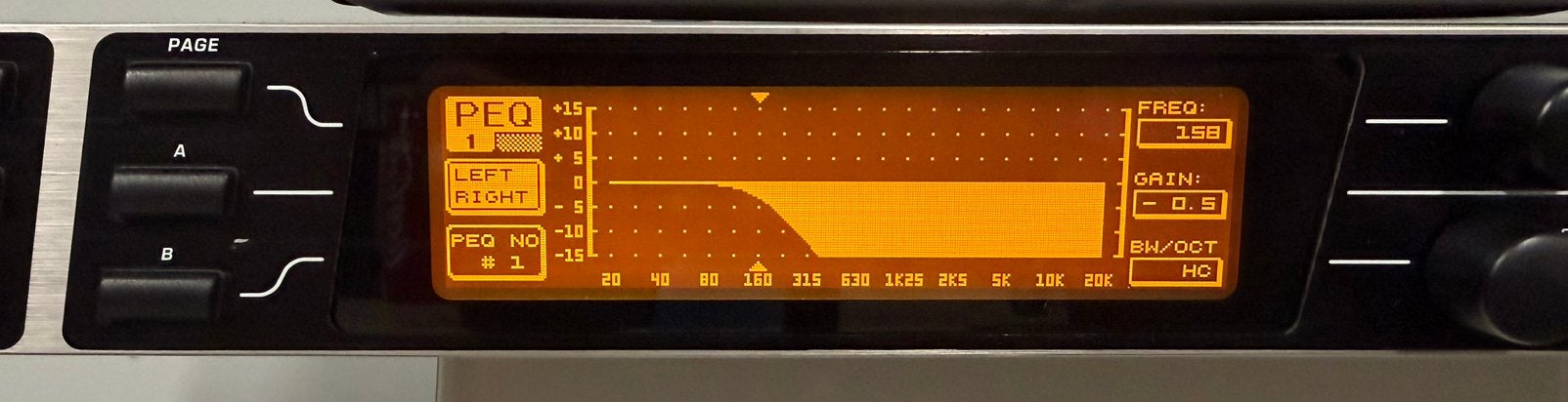 Behringer Ultra-Curve Pro High performance 24bit/96KHz DAP, Muziek en Instrumenten, Ophalen of Verzenden, Zo goed als nieuw
