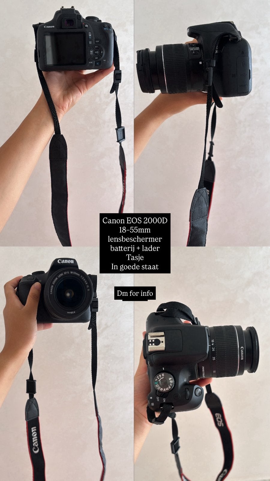 Canon 2000 eos, Ophalen of Verzenden, Camera