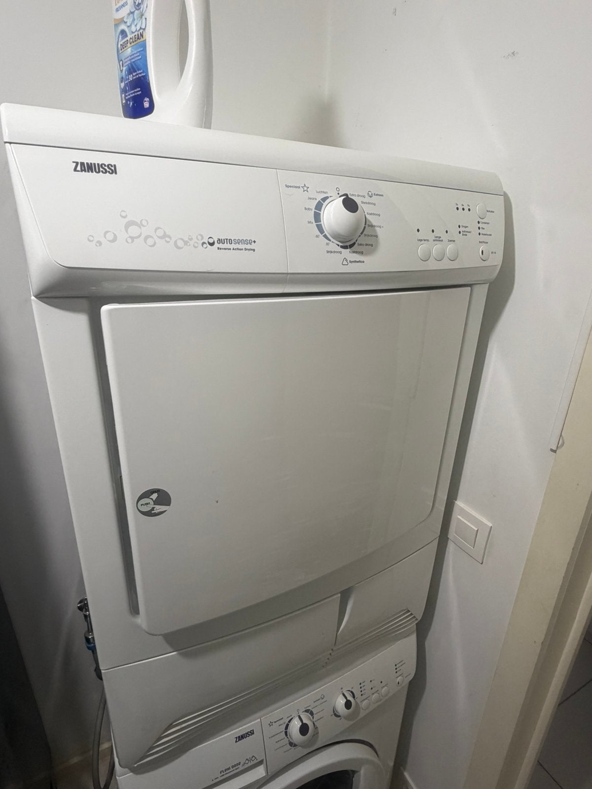 Machine à laver et sèche-linge Zanussi, Electroménager, Enlèvement, Comme neuf