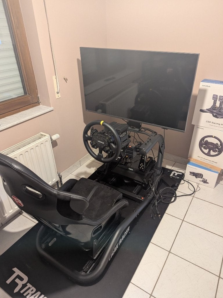 Simulateur de course complet – Prêt à jouer, Ophalen, Houder/standaard, Zo goed als nieuw, Verstelbaar