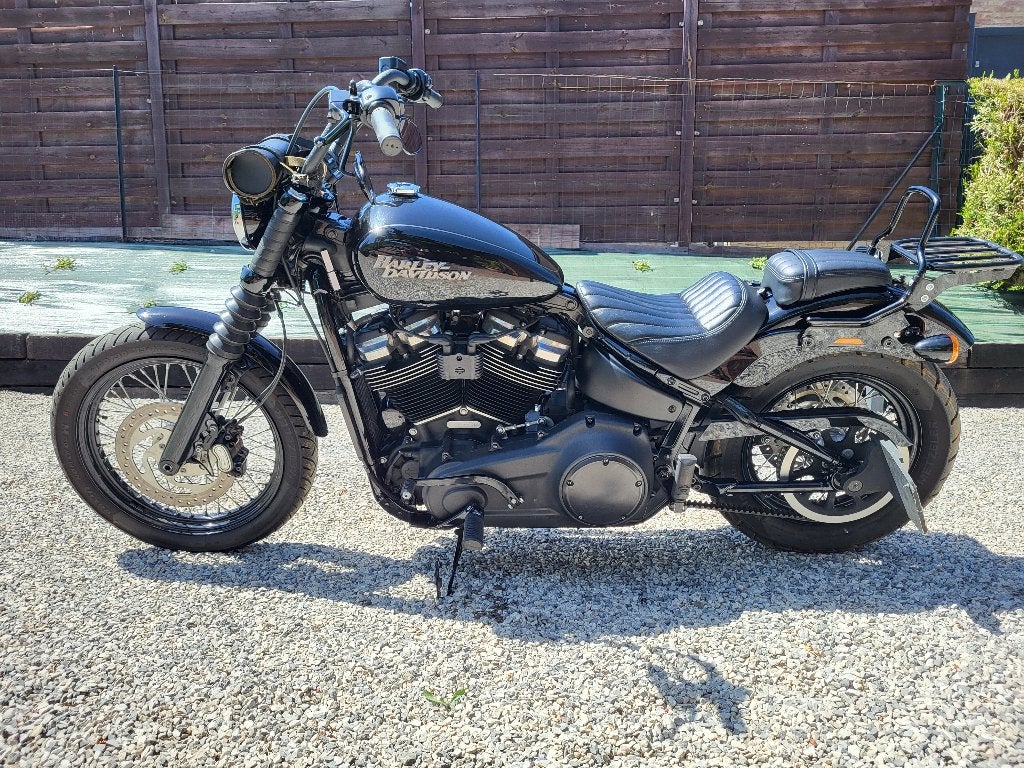 Harley davidson street bob 2017, Motoren, Sportuitlaat, Occasion, Particulier, 1750 cc