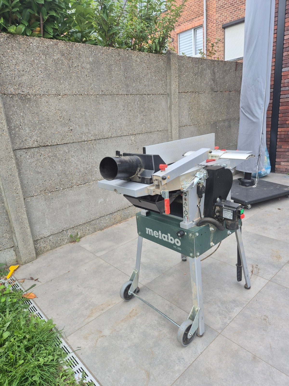 Metabo HC 260 C vlak- en vandiktebank, Ophalen, Gebruikt, Elektrisch