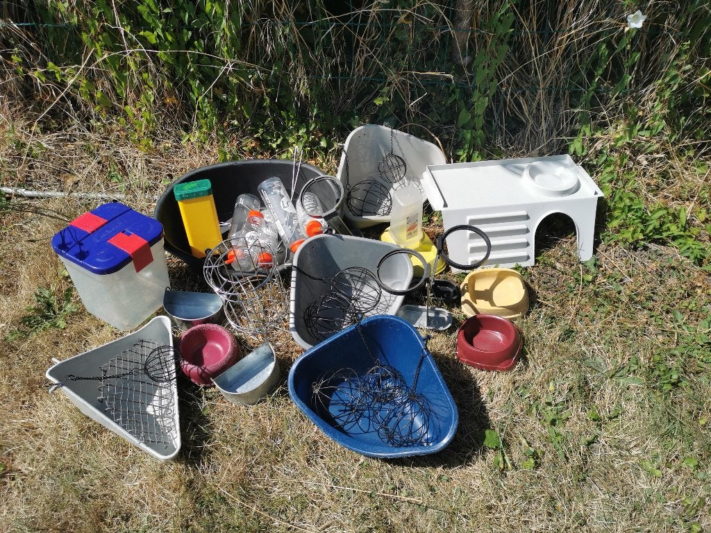 Lot pour rongeurs, Enlèvement, Utilisé, Accessoire pour rongeur
