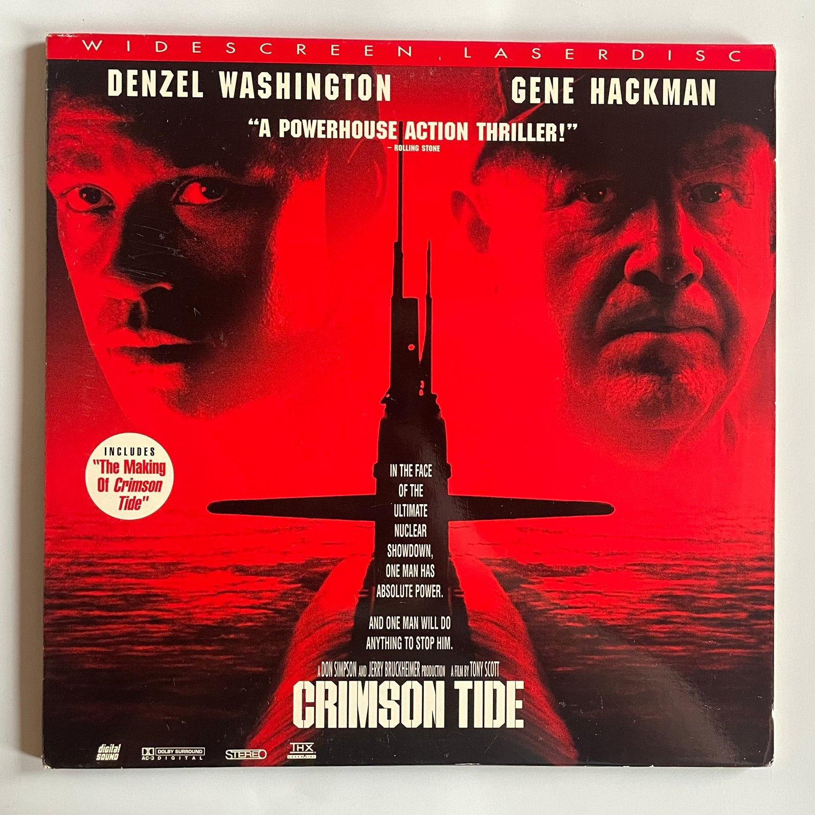 Crimson Tide - Laserdisc, Ophalen of Verzenden