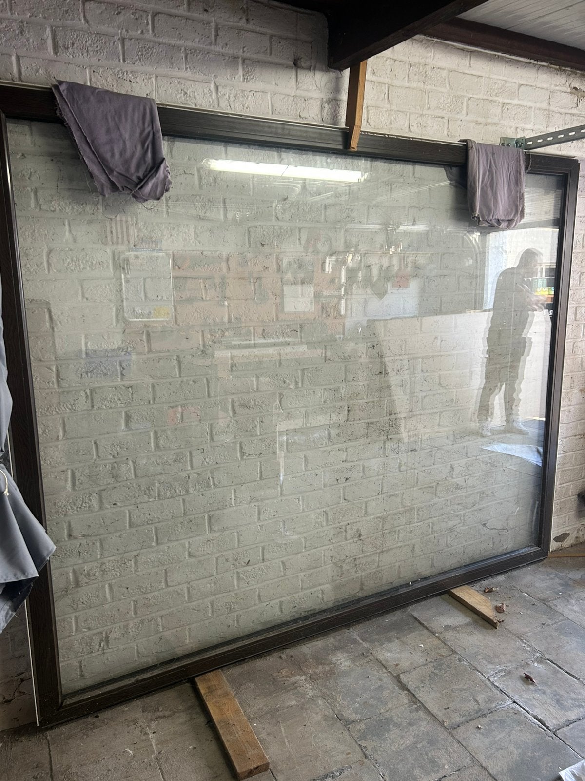 Pvc raam dubbel glas (gratis), Bricolage & Construction, Enlèvement ou Envoi, Comme neuf