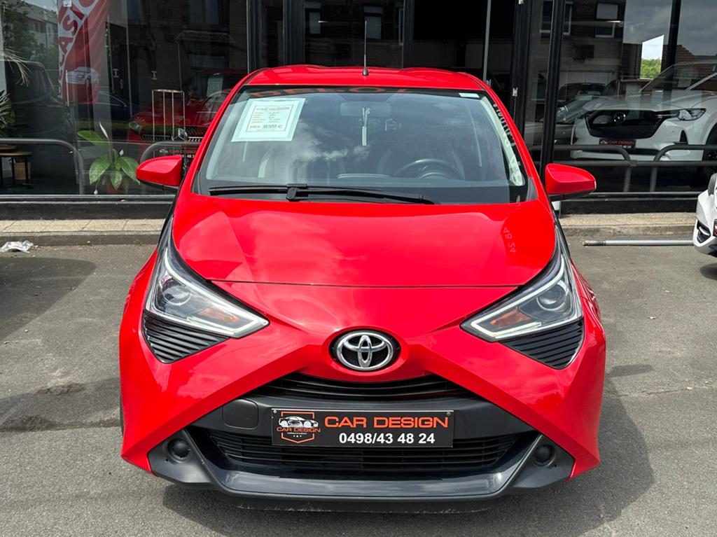 Toyota Aygo 1.0i / 2020 / eu6d / 51.000km / garantie.., Autos, Toyota, Rouge, Euro 6, Entreprise, Boîte manuelle