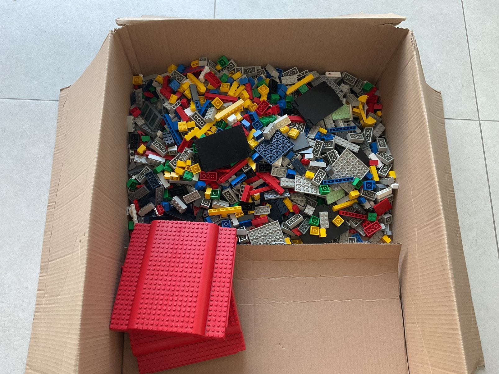 Mega Bloks (LEGO) lot bouwstenen in perfecte staat!, Enlèvement, Comme neuf