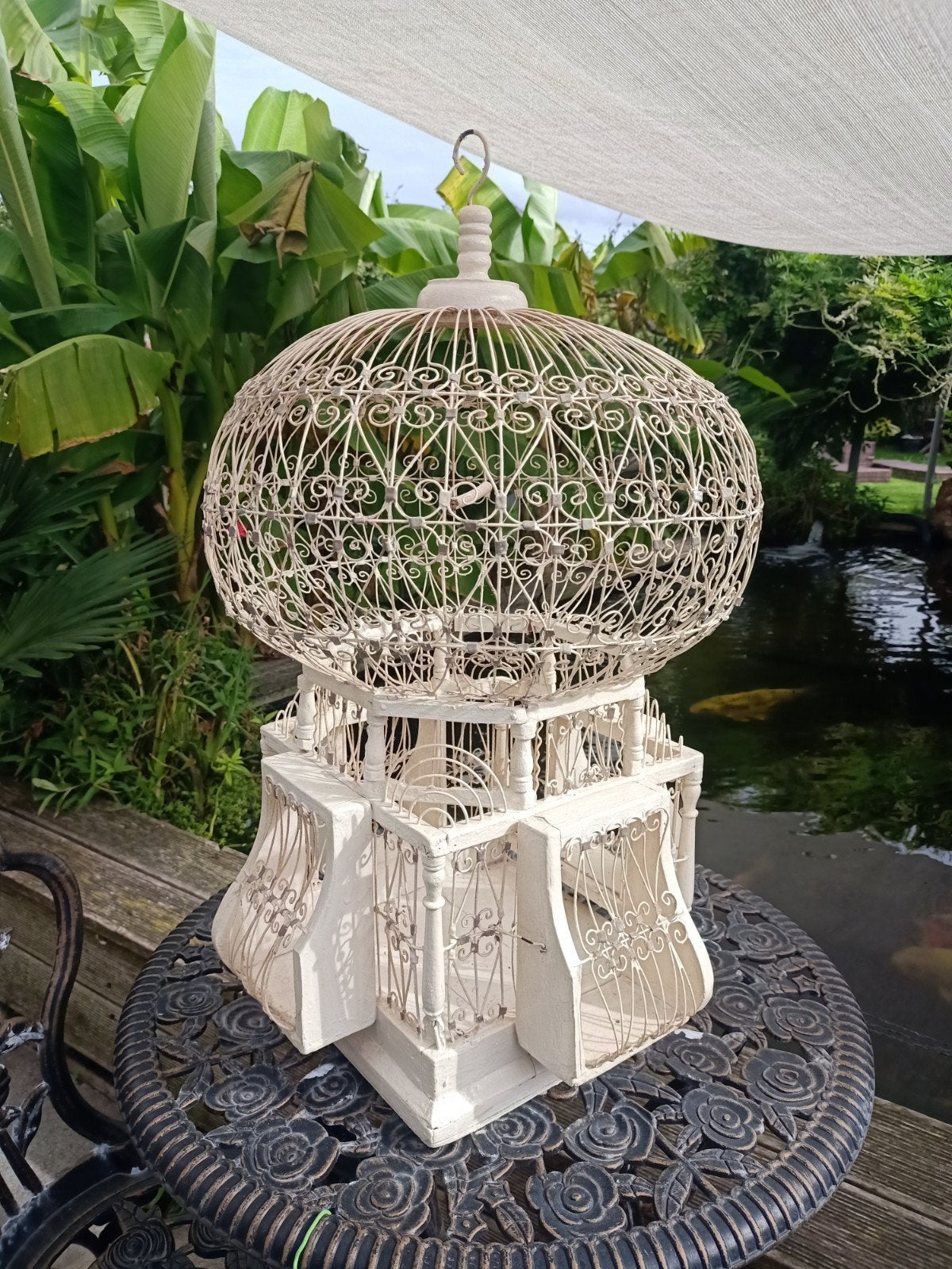 decoratieve vogelkooi, Ophalen of Verzenden, Gebruikt