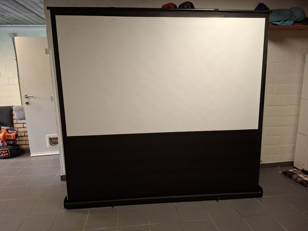 Vloerscherm 92", Ophalen