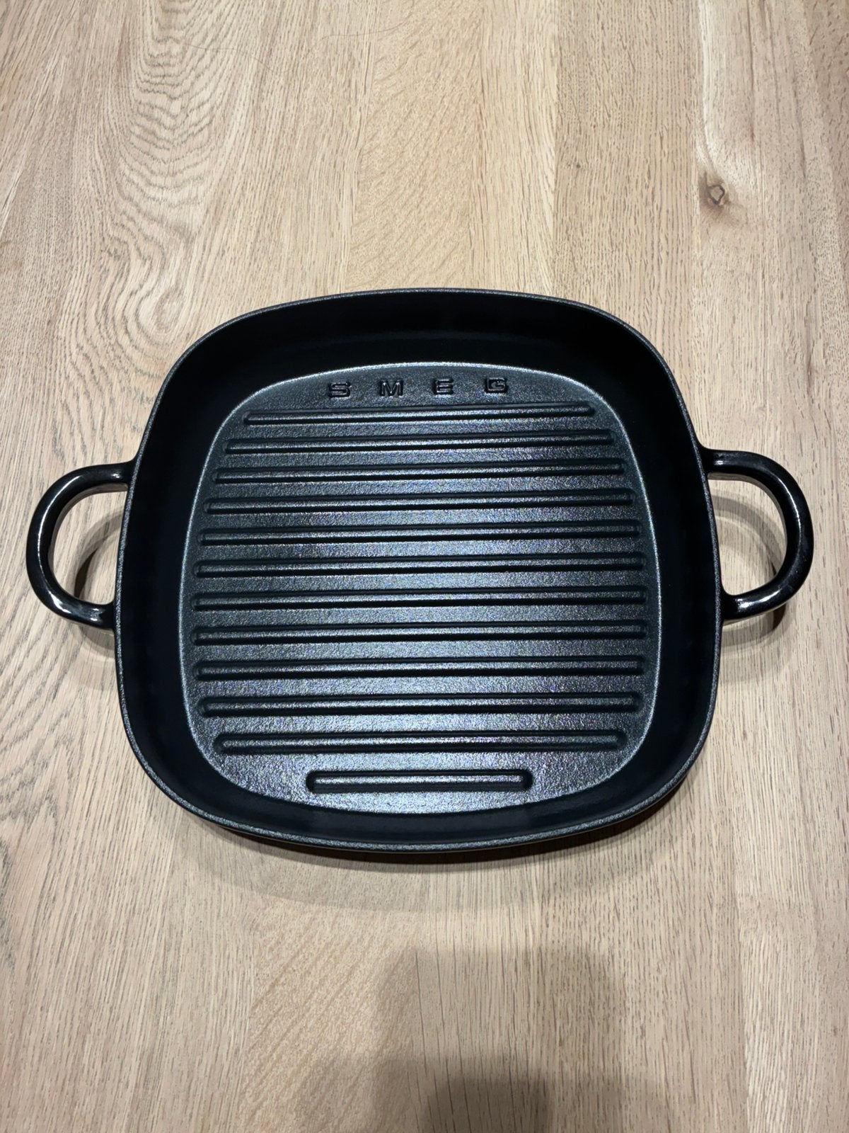 Poêle à griller en fonte Smeg, Maison & Meubles, Enlèvement, Comme neuf