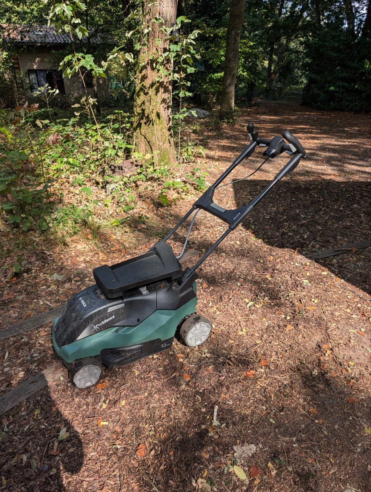 grassmachine bladblazer bosmaaier Bosch, Ophalen