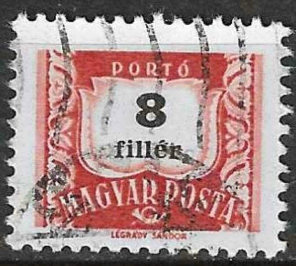 Hongarije 1958/1969 - Yvert 218BTX - Taxzegel (ST), Verzenden, Gestempeld