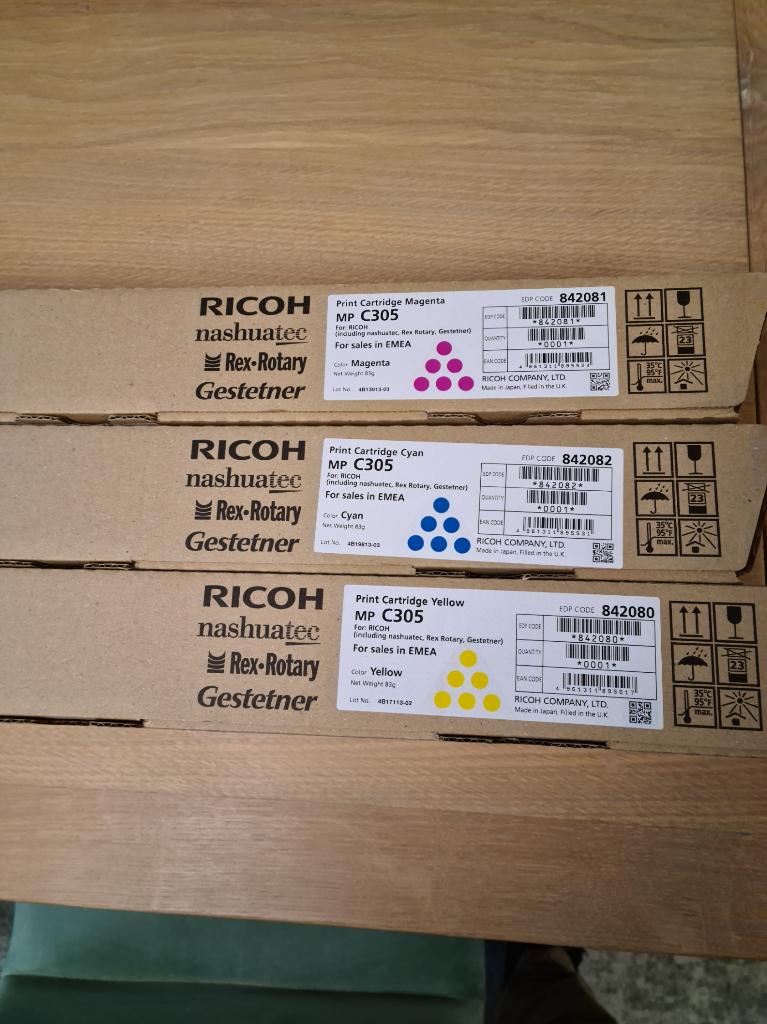 Toner voor laserprinter Ricoh, Computers en Software, Printerbenodigdheden, Ophalen of Verzenden, Nieuw, Toner, RICOH