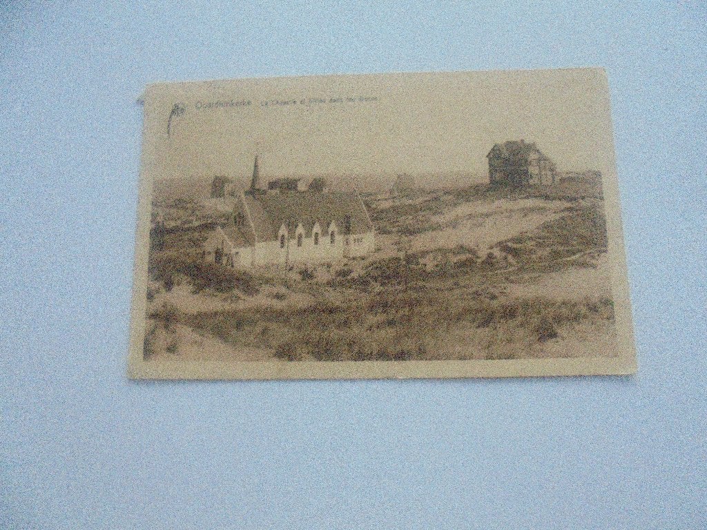 oostduinkerke- de kapel in de duinen, Verzamelen, Ophalen of Verzenden, 1920 tot 1940, Gelopen, West-Vlaanderen