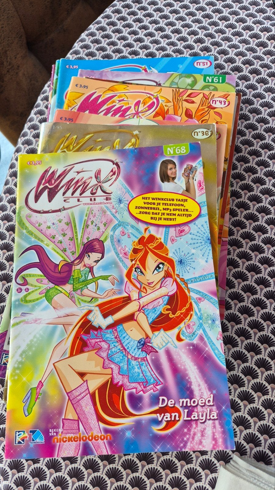 13 magazines van Winx Club in perfecte staat, Livres, Enlèvement