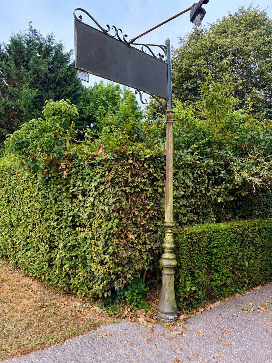 Gietijzeren sierpaal, Enlèvement