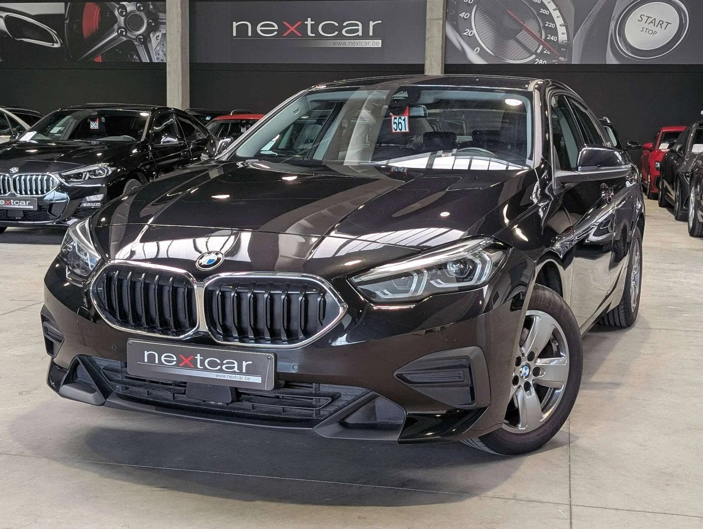 BMW 2 Serie 216 dA GranCoupé CUIR SPORT-NAVI PRO-LED-CRUISE, Autos : Divers, 1496 cm³, Automatique, BMW, Noir