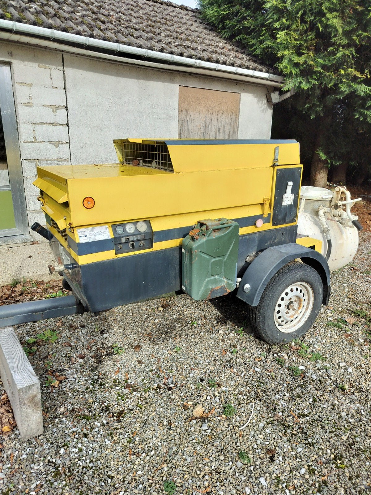 pompe à chappes, Enlèvement