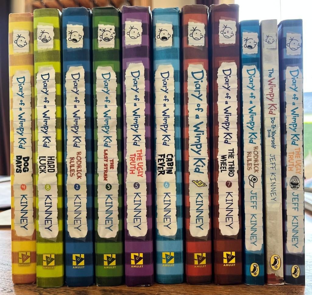 Diary of a Wimpy Kid, Boeken, Ophalen, Jeff Kinney, Zo goed als nieuw, Fictie