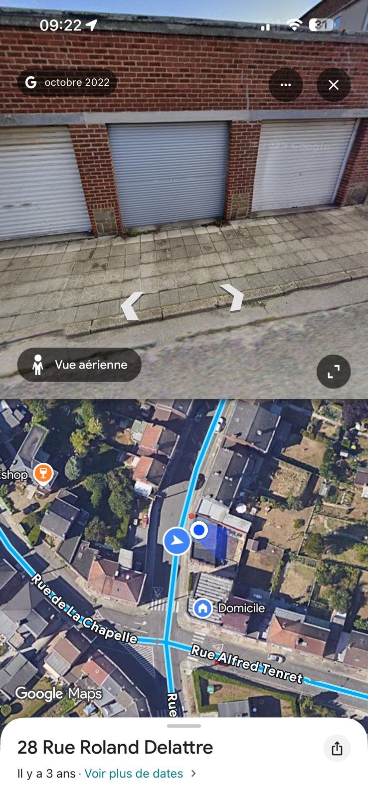 Garage a louer a marchienne au pont, Immo, Garages en Parkeerplaatsen, Charleroi