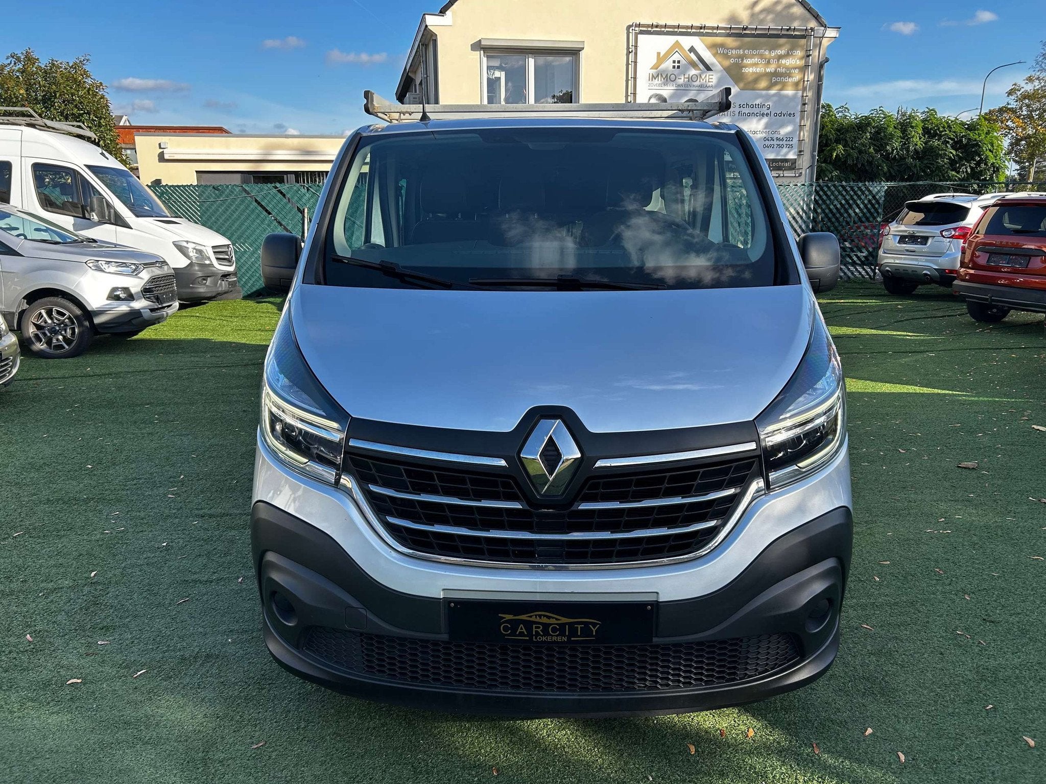Renault Trafic 2.0 dCi L2H1 DUBBEL CABINE  6 PL LICHTE, Argent ou Gris, Achat, Entreprise, Noir