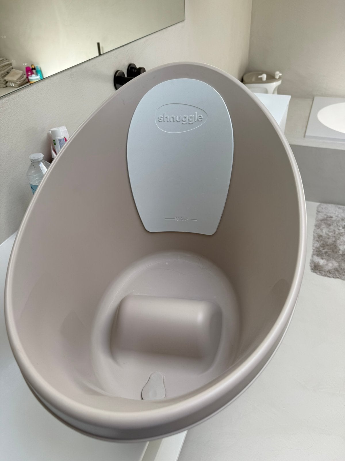 Babybadje Shnuggle, Kinderen en Baby's, Badjes en Verzorging, Ophalen, Zo goed als nieuw