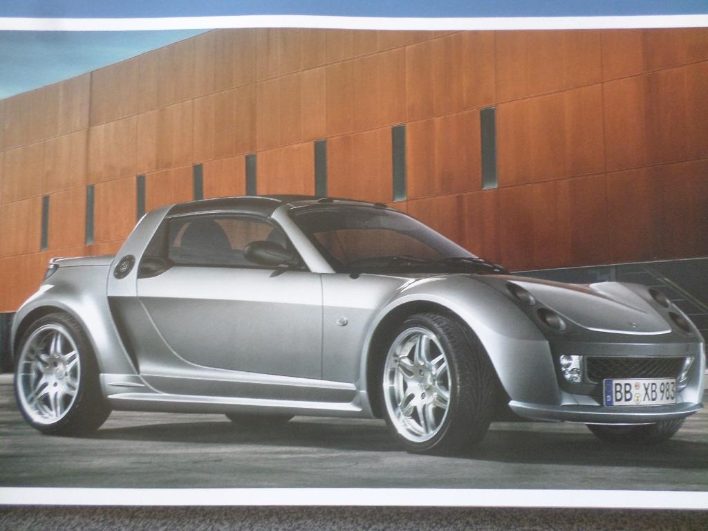 Brochure Smart Coupé, Roadster et Brabus 2004, Enlèvement ou Envoi