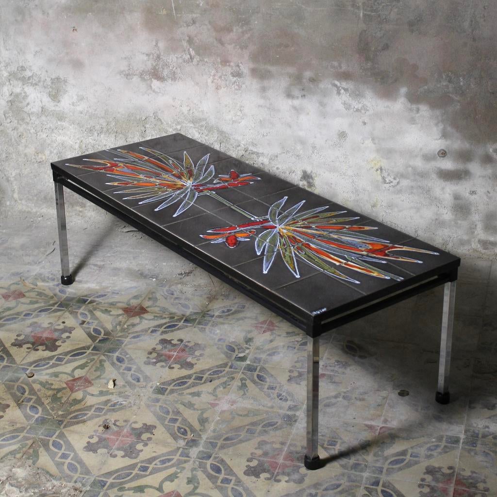 Originele Adri Belarti Salontafel - Vintage ‘60/‘70s, Huis en Inrichting, Tafels | Salontafels, Ophalen, Zo goed als nieuw