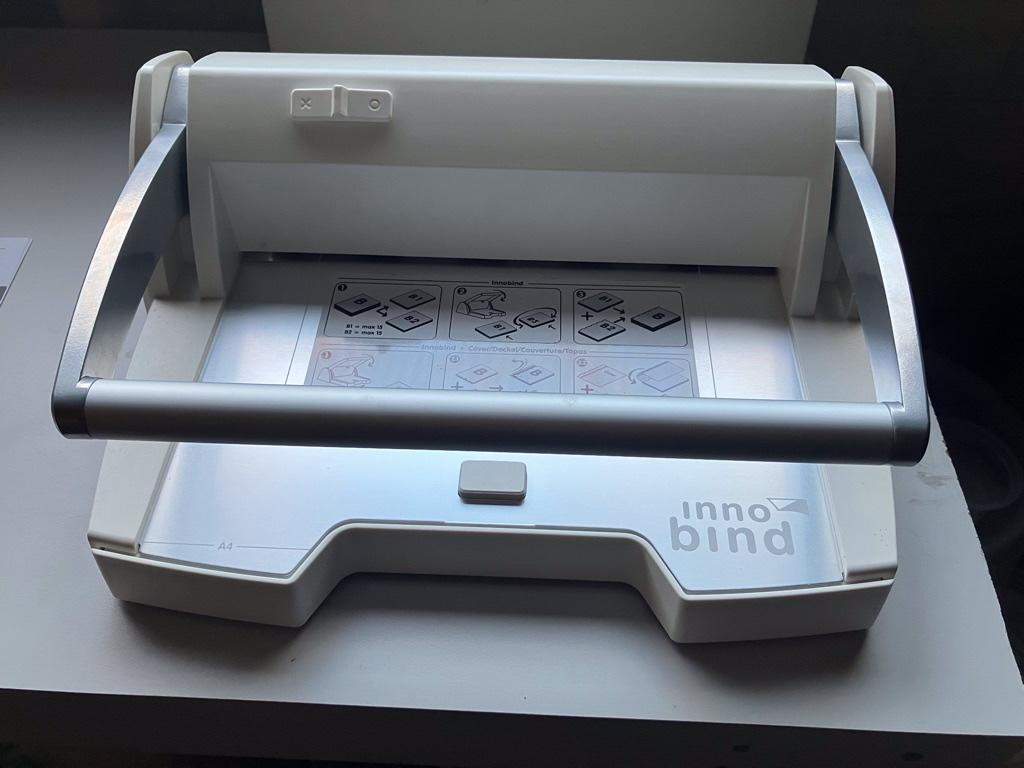 Innobind ecologisch inbindmachine, Diversen, Ophalen, Zo goed als nieuw