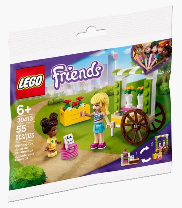 Lego 30413 bloemenkar, Ophalen of Verzenden, Zo goed als nieuw, Complete set, Lego