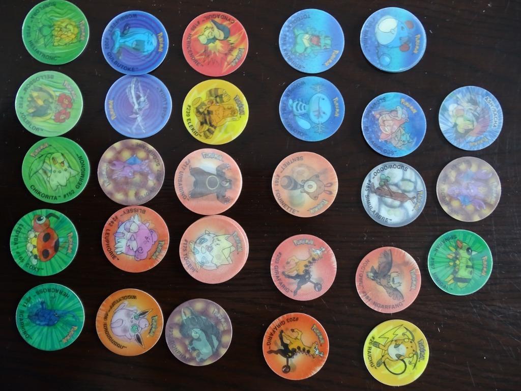 flippo's pokemon en andere, Verzamelen, Flippo's, Ophalen, World, Losse flippo's