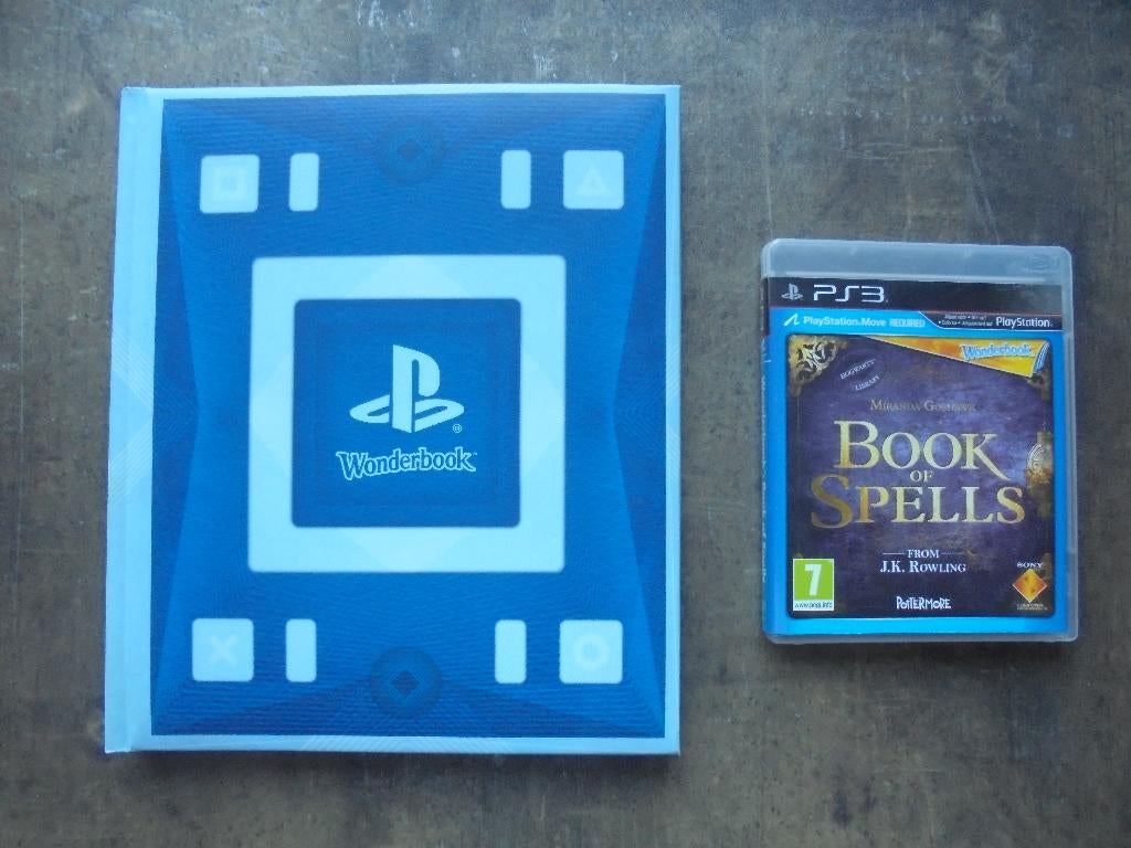 Book of Spells met Wonderbook voor PS3 (zie foto's), Games en Spelcomputers, Avontuur en Actie, Gebruikt, 1 speler, Ophalen of Verzenden