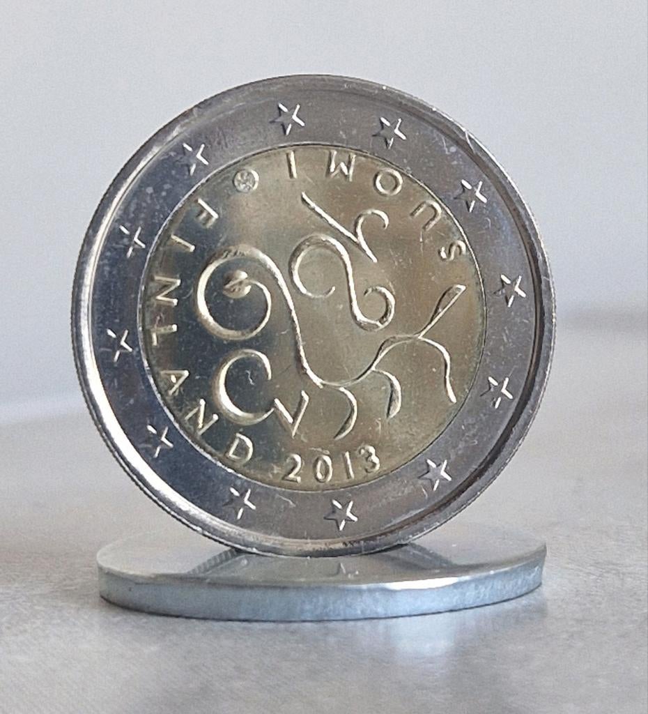 2013, Finland , 2 Euro Commemorative Coin, Postzegels en Munten, Munten | Europa | Euromunten, Ophalen of Verzenden, Finland, 2 euro
