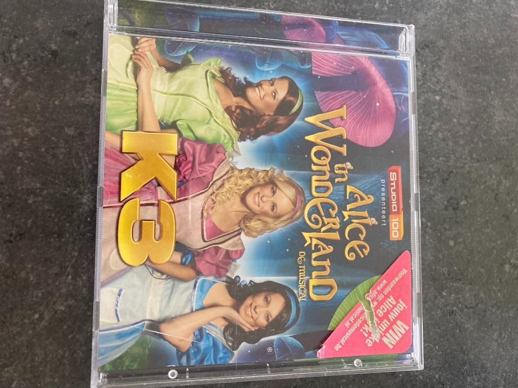 K3 - Alice in Wonderland, Cd's en Dvd's, Ophalen, Gebruikt, Overige genres