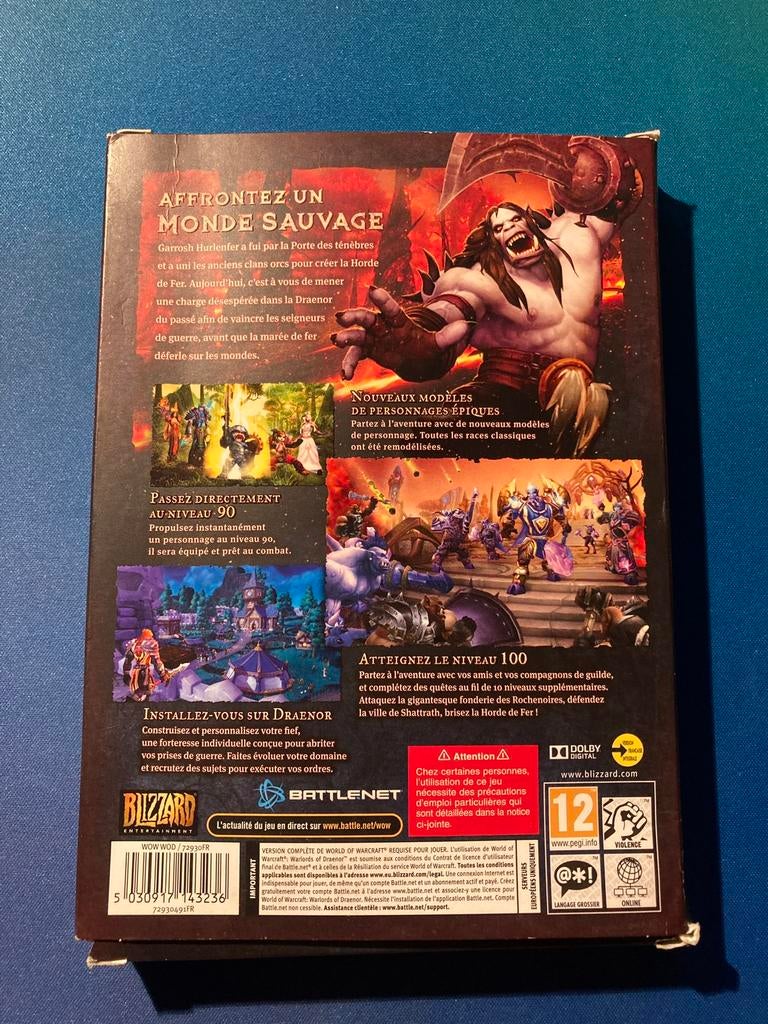 World of Warcraft Warlords of Dragnor Pc Mac, Games en Spelcomputers, Ophalen of Verzenden, Gebruikt