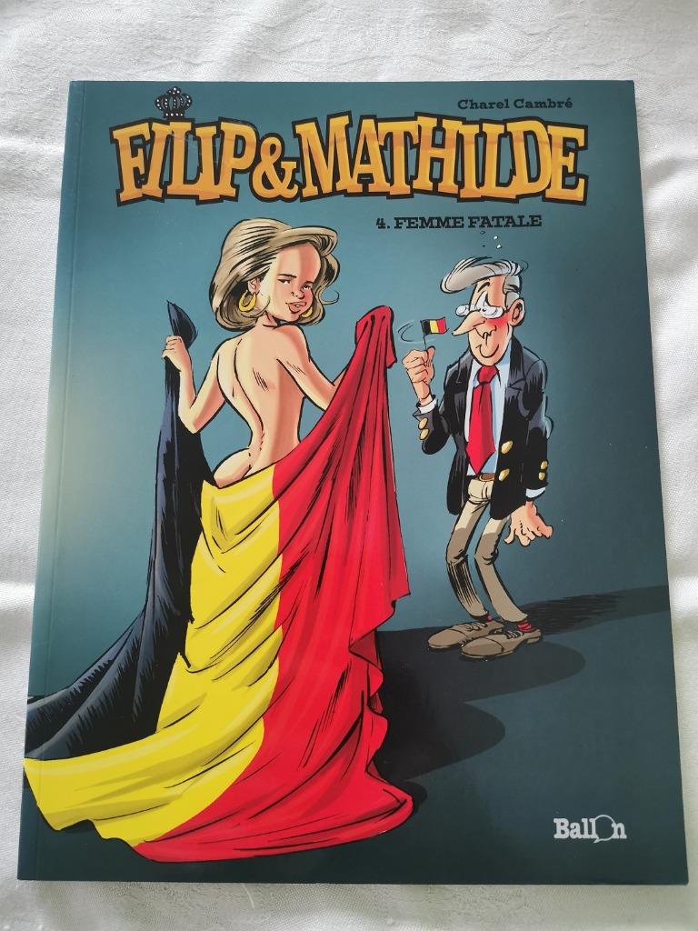 Filip & Mathilde  4 SC - Femme Fatale, Une BD, Enlèvement ou Envoi, Comme neuf