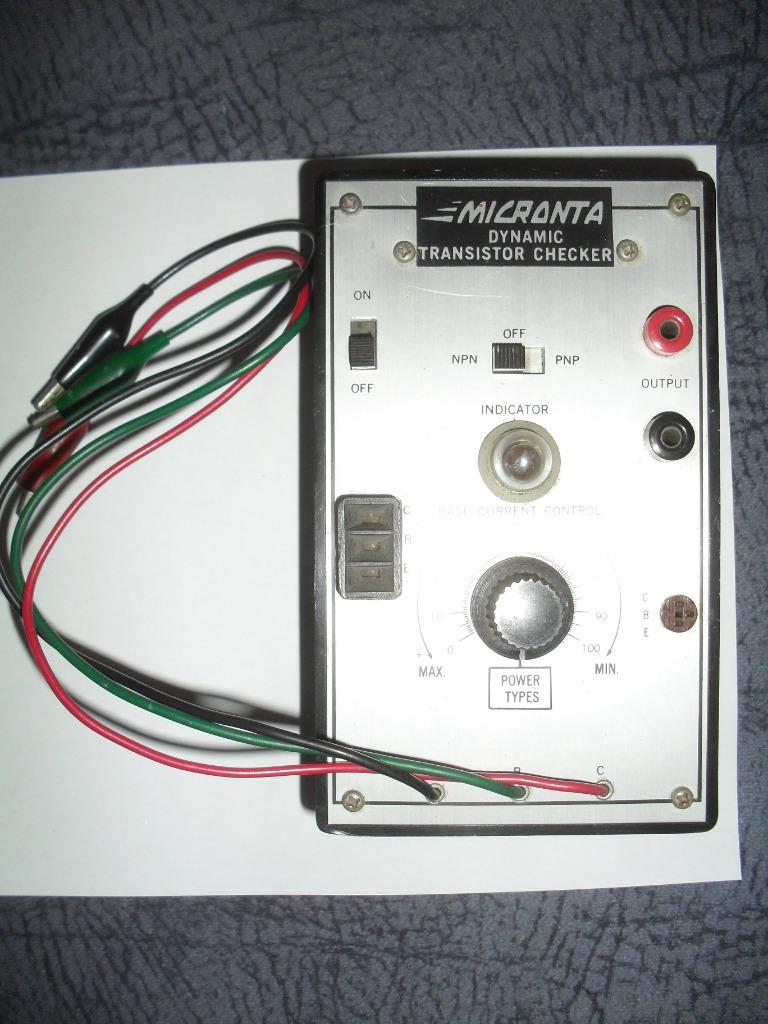 Micronta Realistic transistortestapparaat, Hobby en Vrije tijd, Elektronica-componenten, Gebruikt, Ophalen