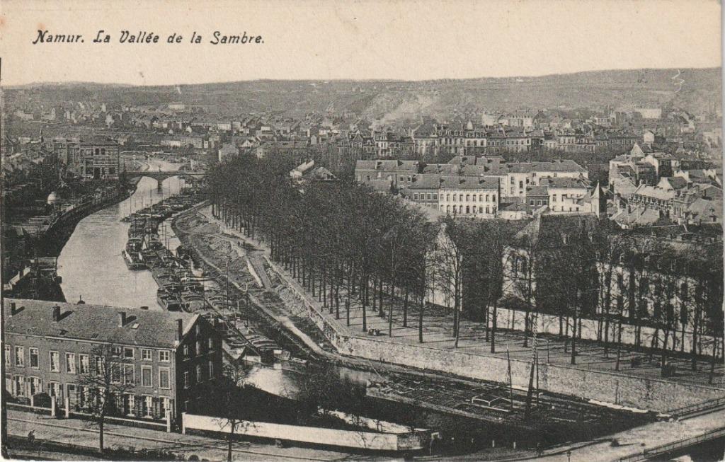 NAMUR LA VALLEE DE LA SAMBRE CPA, Enlèvement ou Envoi, Non affranchie, Namur